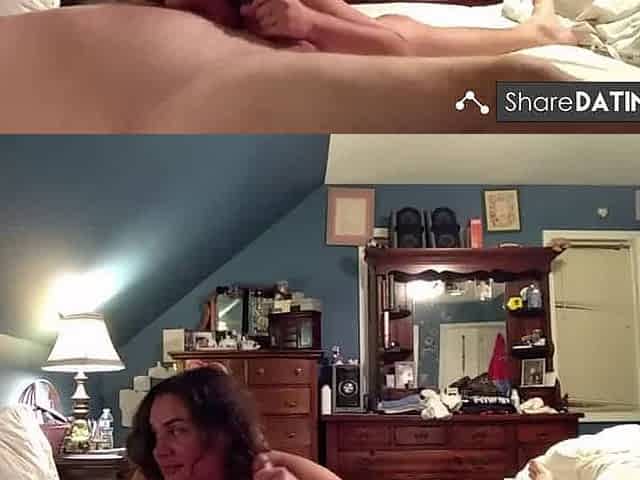 Sensual Cougar Striptease Ends With A Creamy Surprise
