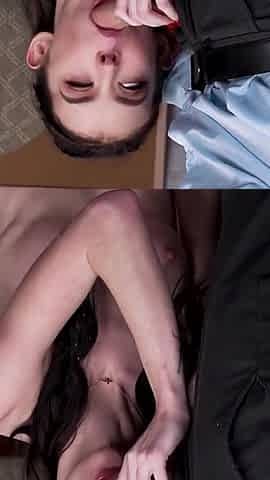 Her Petite and Tiny Body Got Her Out of Trouble! Nobody Has Sucked the Lpo's Cock Like That