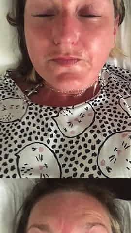My Hot, Sweaty Crossed Eyed Orgasm Face