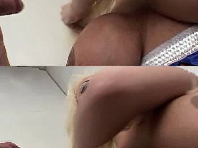 Blonde Cougar Having Fun with Younger Guy