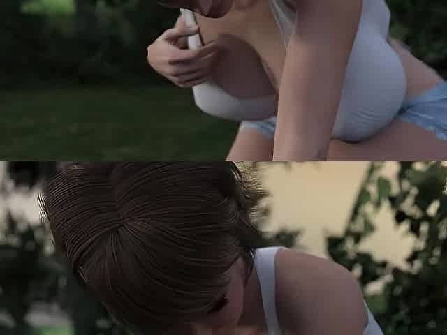 mother I'd like to fuck Creek #eighteen - Johannes got a boner when this guy saw Hanna's melons