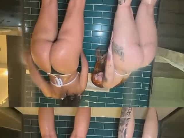 I Went To Take A Shower With My Friend And She Wanted To See My Pink