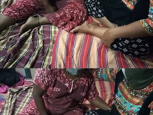 Tamil Lesbian Aunty Hot Sex with Young Boy