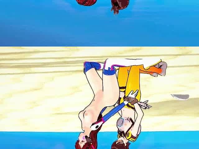 Overwatch futanari porn Dva Uncensored Manga