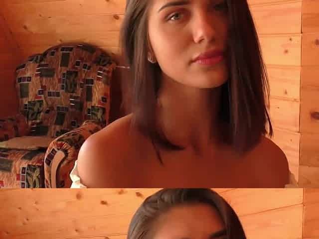 Beautiful Cute Busty Brunette Teen Screwed Hard - Bwc (big white cock)