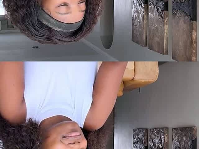 THICK EBONY TEEN swore her BF had America