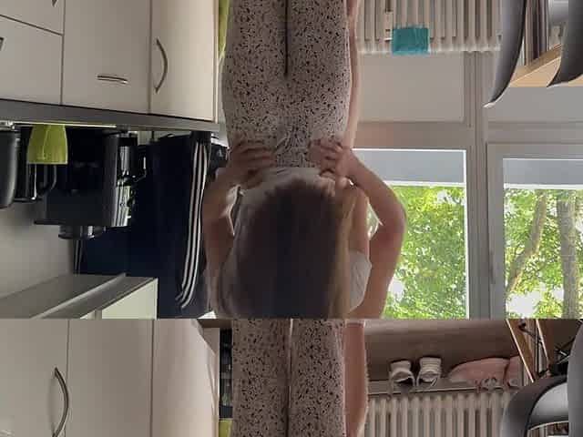 Roommate Bangs Me Hard in the Kitchen!