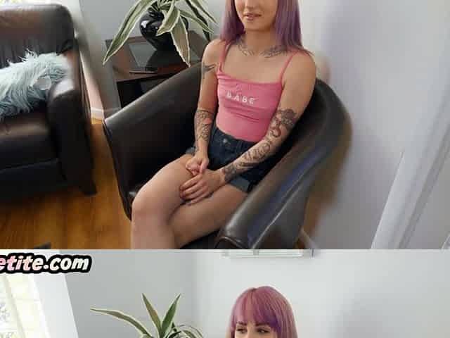 Horny ink babe get pussypounded by BF