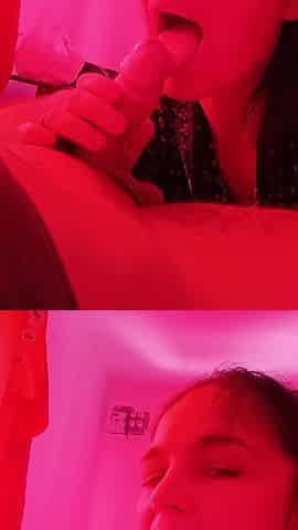 Stepdaughter Sucks My Dick at Night