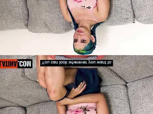 Stupid latin thot gets drilled roughly by a perv large cocked producer