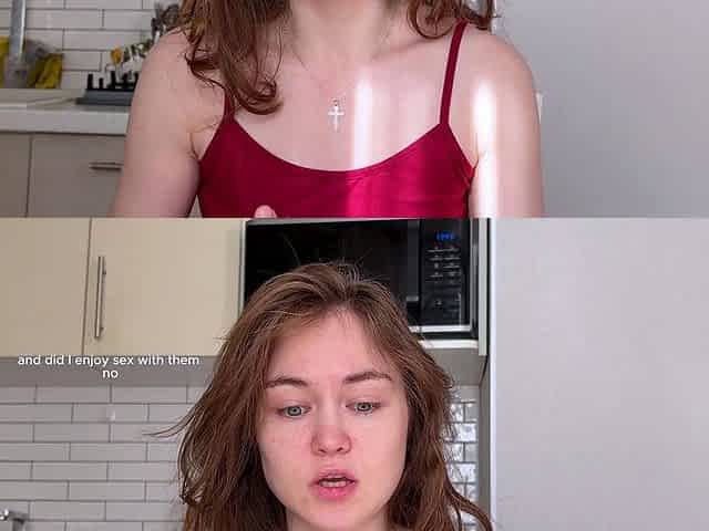 Did she Cum from a Dick? Did she Cum from a Tongue? Did she
