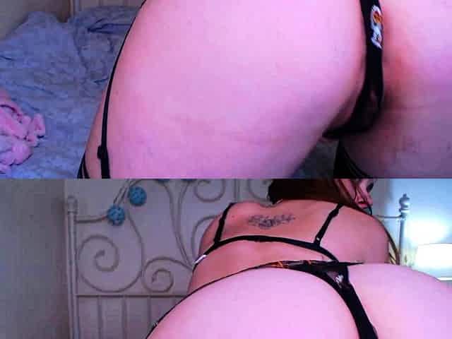 Brunette Milf In Red Stockings Webcam Toying