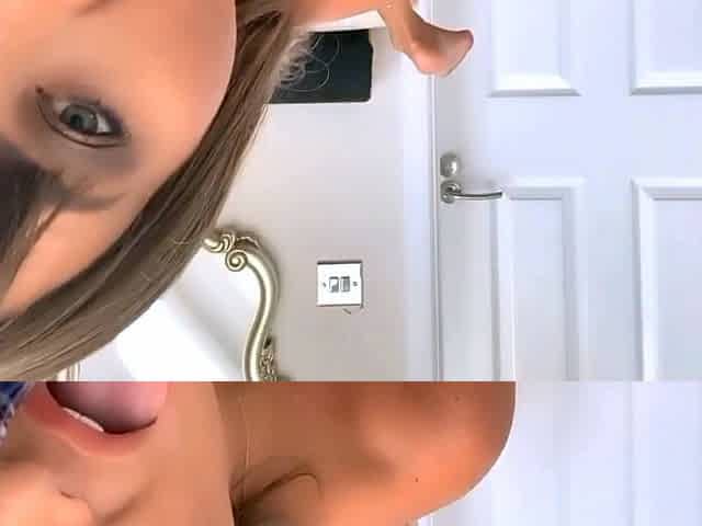Big boob brunette masturbates on webcam