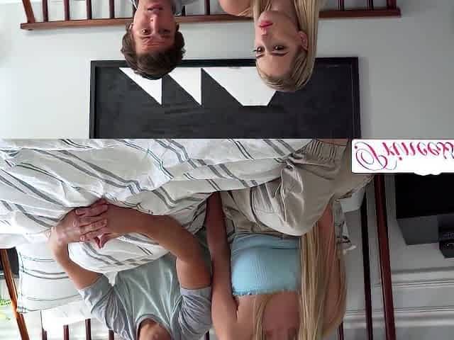 Stepsis Helps Nerd To Experience A Real Pleasure With Her Twat