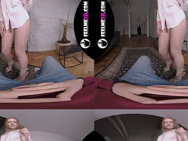 Virtual Reality Striptease With Zuzanna