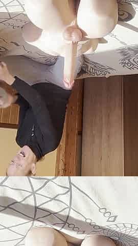 Threesome with Big Cock Sex Doll, Double Penetration, Cowgirl, Missionary and Two Orgasms