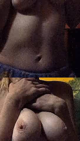 Titty Play Topless In Art Studio