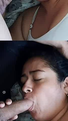 I Put My Cock in My Stepsister's Mouth