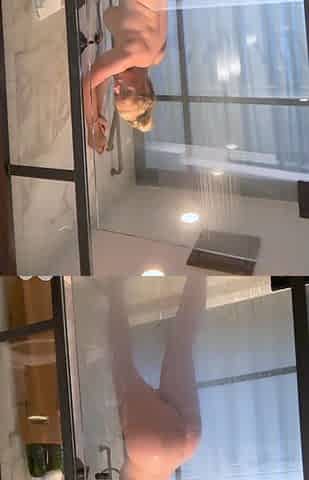 Shower with me baby? MILF, BIG BOOBS, BLONDE, RACHAEL