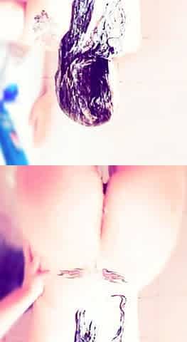 Big boobs milf masturbates with her dildo