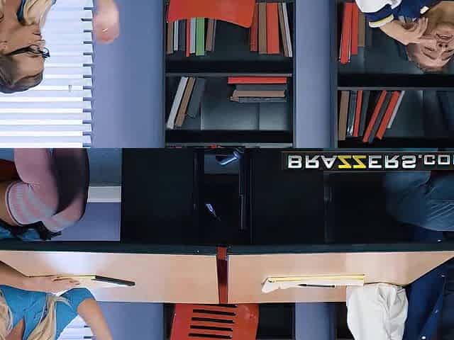 Brazzers - Large Breasts at School - Cum Credits scene starring