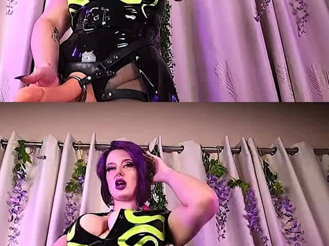 Goddess Nyx - Pov Latex Strap On Worship