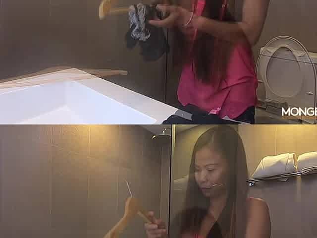 Filipina maid agrees to bang her new boss