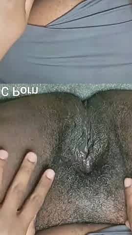Fan Request Waxing My Black Hairy Pussy