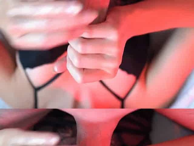 Hot Babe Gives an Intense Handjob POV Style