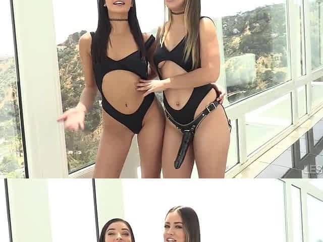 Deep Anal Strapon - Emily Willis And Alina Lopez