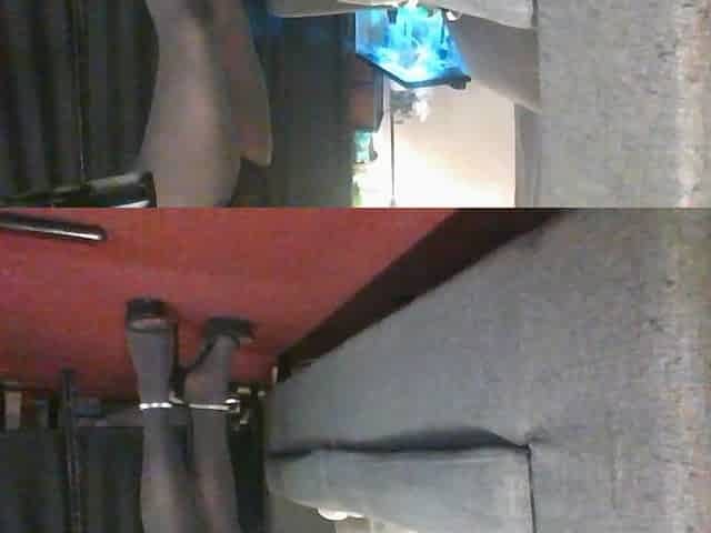 Pantyhose Panty Tease Heels Walking