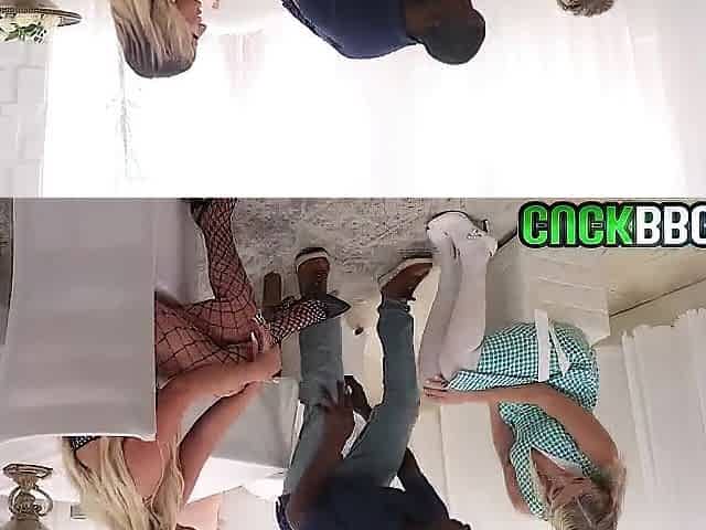 Cuckold Walks Into Wife Sucking BBC