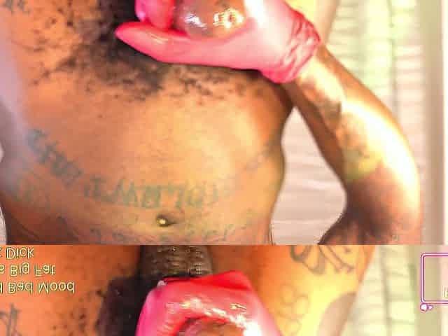 Bench cram meets roaring fist and cum spray