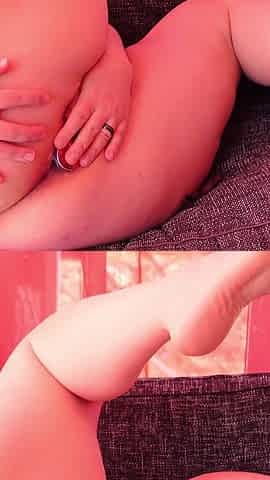 Anal Fuck and Hot Orgasm Anal Masturbation Solo