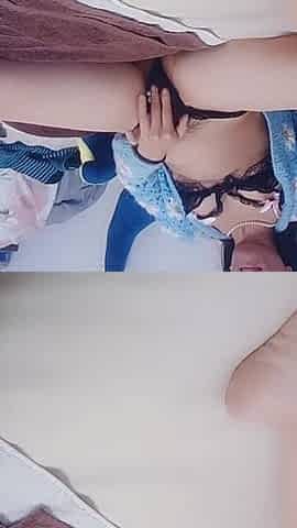 Tiny Hairy Pussy Get Finger Playing Pussy Horny