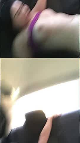 giving a kiss rich breasts and licking snatch in the other part of the uber