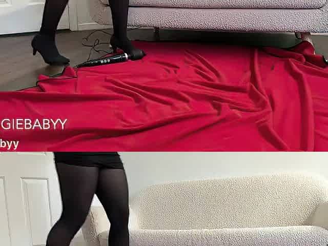 dildo orgasms and pissing in hawt ebony nylon nylons - veggiebabyy