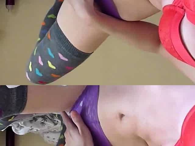 Hot emo amateur solo masturbation