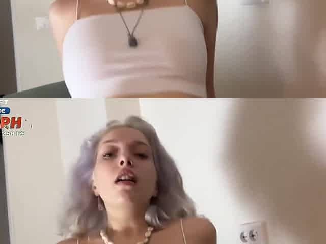Porn Actress I Met Showing All Porn Techniques, Cumshot On Tits