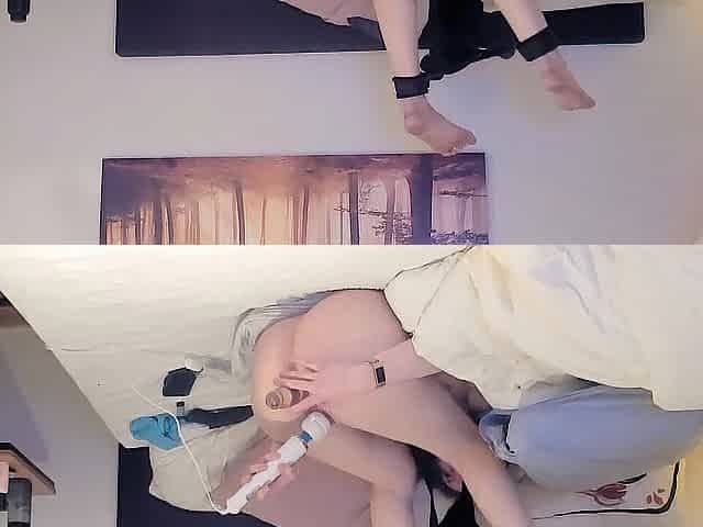 I can't cum out of smth up my booty... See me cum!