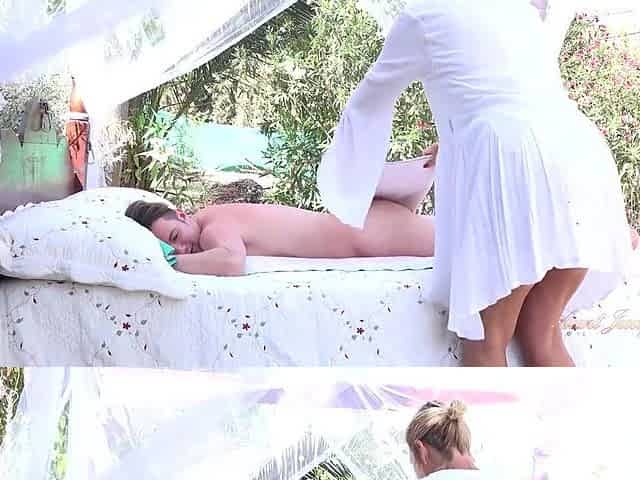 Aunt Judy's XXX - Breasty Aged Masseuse Mrs. Molly Gives a Glad Ending