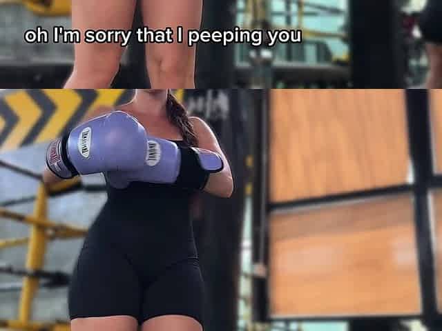 Fresh Meat At My Gym,I Have To Fuck That Bubble Butt Fit
