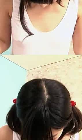 Skinny Japanese Teen Akina Fucked by Step Father and Friend in Threesome