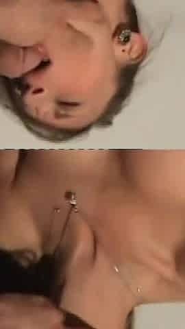 Double Penetration and Cumshot in Mouth for Fantastic Busty MILF with Perfect Body