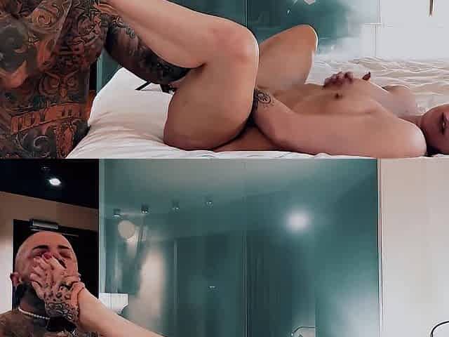 Explosive Queefing Orgasms - Foot Worship and Twat Edging