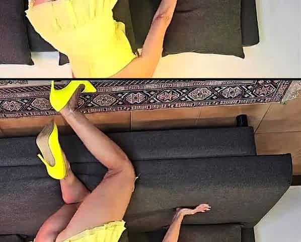 Amateur striptease and Solo masturbation