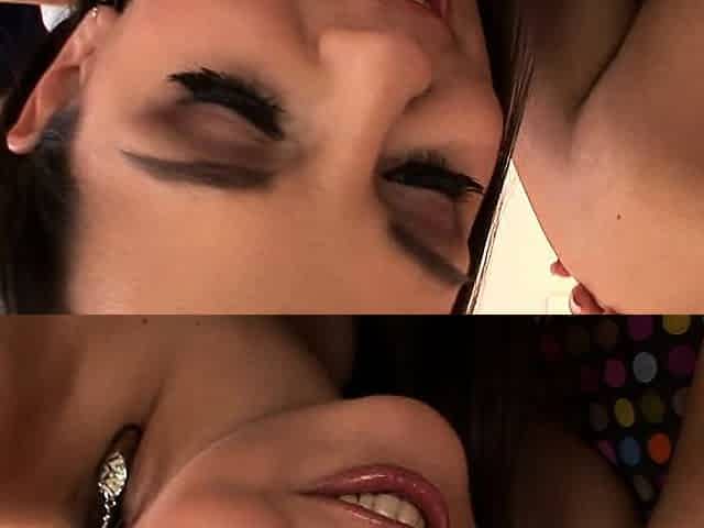 Hairy Australian lesbians licking the pussies HD