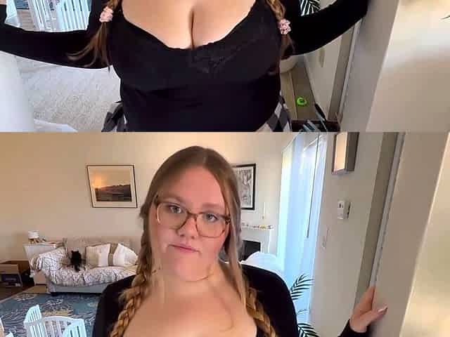 You fuck better than my boyfriend POV titty fuck and