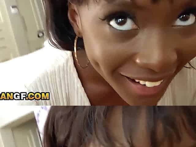 Taut Darksome Skin Black UNFATHOMABLE ANAL POUNDED By BWC After Sloppy Unfathomable Mouth