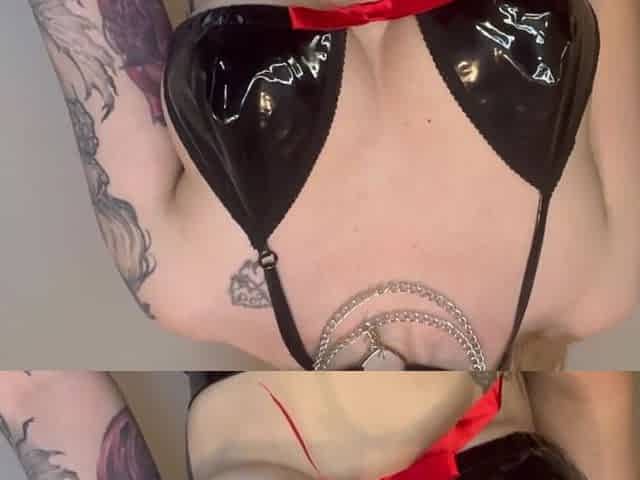 Cuck humiliation JOI latex wearing kiwi angel